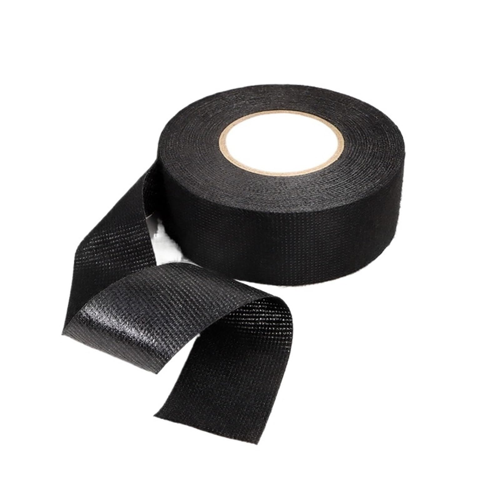 Hitzebeständiges Isolierband, 9 mm – 50 mm, Kabelbaumband, Isolierung, schwarzes Stoffgewebe, geräuschbeständige Klebebänder for die Automobilindustrie(5 Rolls,19mm)