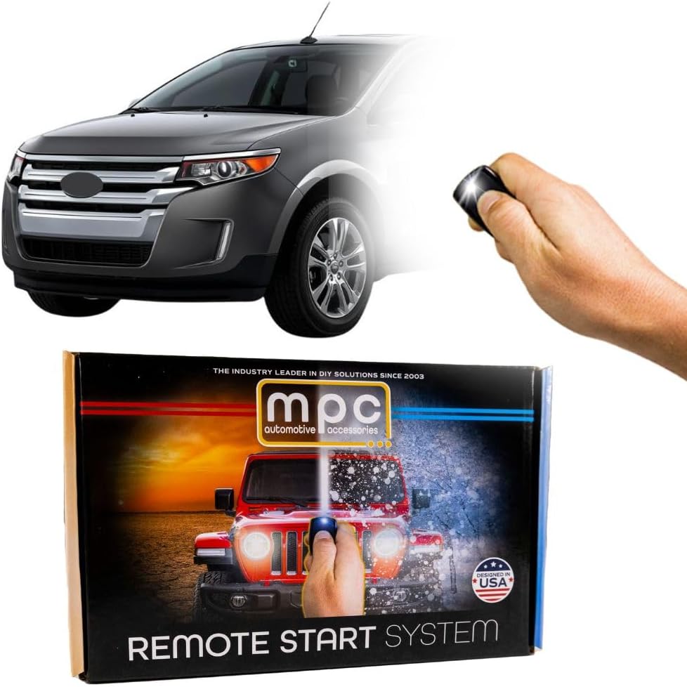 Factory Remote Activated Remote Start Kit Compatible with 2011-2014 Ford Edge - Plug & Play - Firmware Preloaded