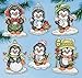 Design Works Crafts 2286 Penguins on Ice, 3-1/2