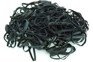 Black High Heat UV Resistant #64 Platinum Rubber Crepe Band