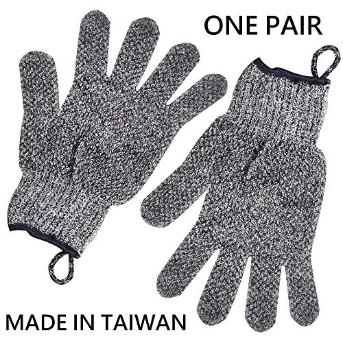 Meiyante Bamboo Charcoal Exfoliating Gloves - Soft & Gentle Body Scrub for Daily Use, Promotes Clean & Healthy Skin… - Image 6