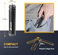 Vista 6 de Zeadio Mini trípode de metal, soporte de sobremesa, trípode compacto para Smooth 4, Osmo Mobile, Vimble 2, estabilizador de agarre con mango