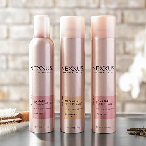 Nexxus Comb Thru Finishing Spray, Medium Hold Hair Spray For Volume, 10 Oz #TOP7