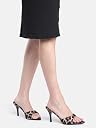AXIUM Women's Black Pointed Toe Stilettos, 3.5-Inch (SAN229) gallery image