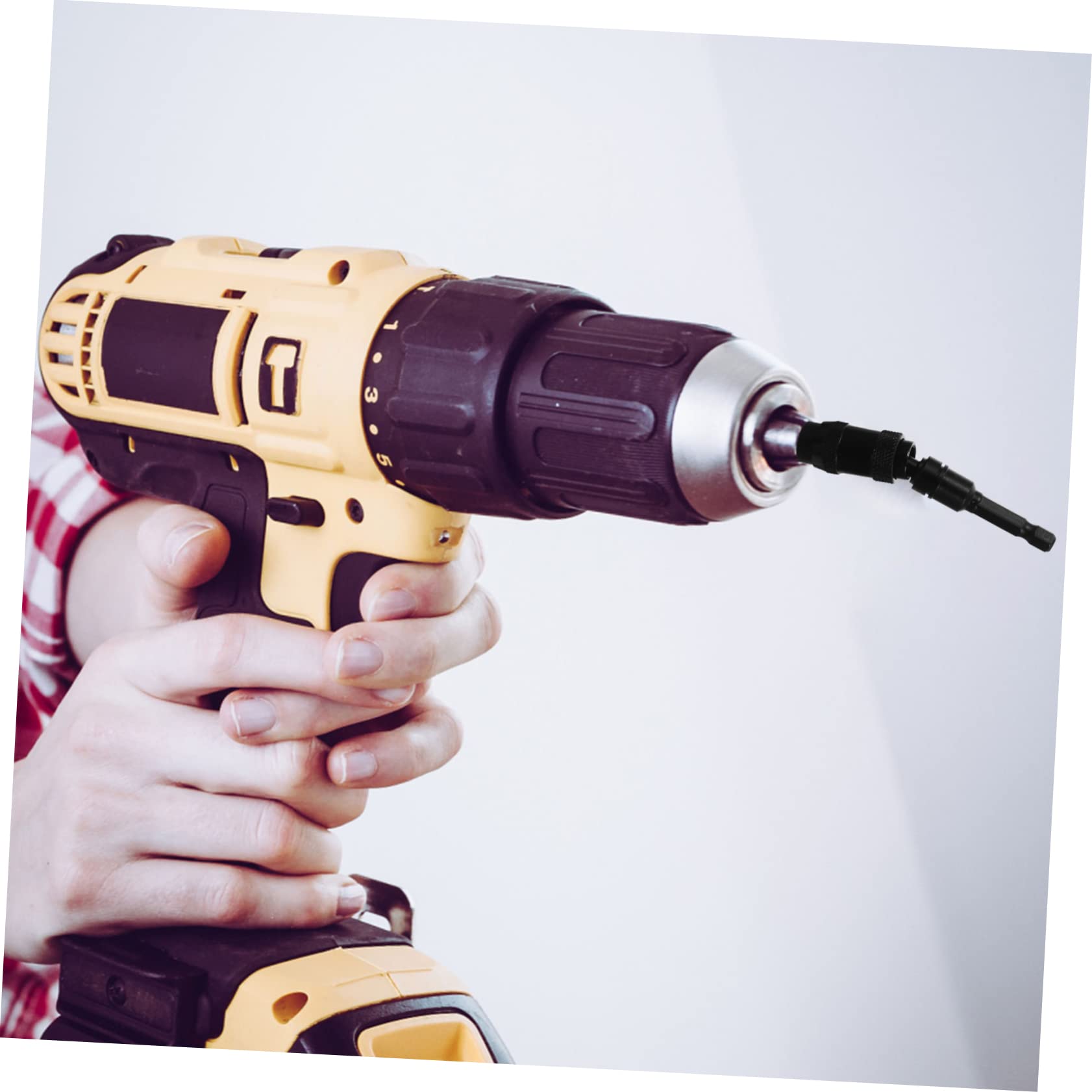 Hemobllo 3pezzi Cacciavite Magnetico Flessibile Con Prolunga Porta Inserti Per Avvitatori Elettrici e Manuali Rotazione e Angolo Flessibile Strumento Professionale Per Lavori Di Precisione