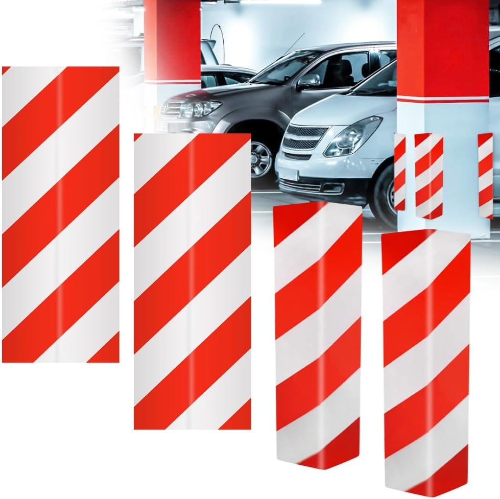 DECARETA Car Foam Bumpers Protectors for Garage,4 Pcs Wall Guard Bumper