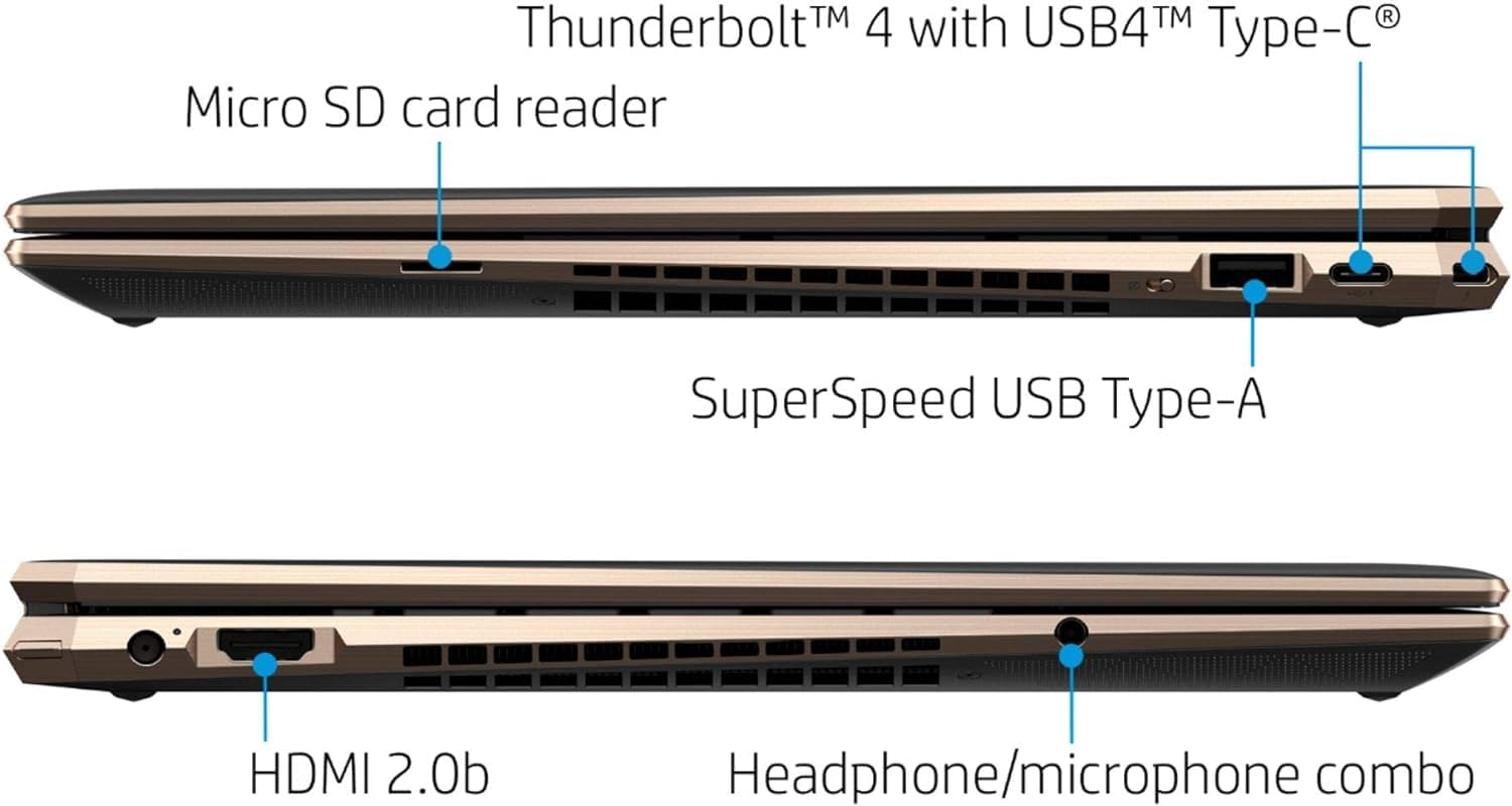 HP Spectre x360 13t 2 em 1, i7-1165G7,33.8 cm 4K UHD (3840 x 2160)