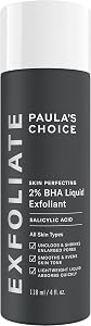 Paula's Choice SKIN PERFECTING 2% BHA Liquid Exfoliant with Salicylic Acid, Facial Polish for Pores, Wrinkles & Fine Lines, Suitable for Blackhead-Prone Skin, Fragrance-Free