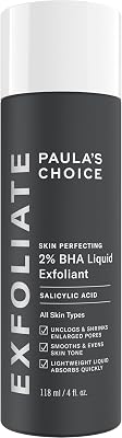 Paula's Choice SKIN PERFECTING 2% BHA Liquid Exfoliant with Salicylic Acid, Facial Polish for Pores, Wrinkles & Fine Lines, Suitable for Blackhead-Prone Skin, Fragrance-Free