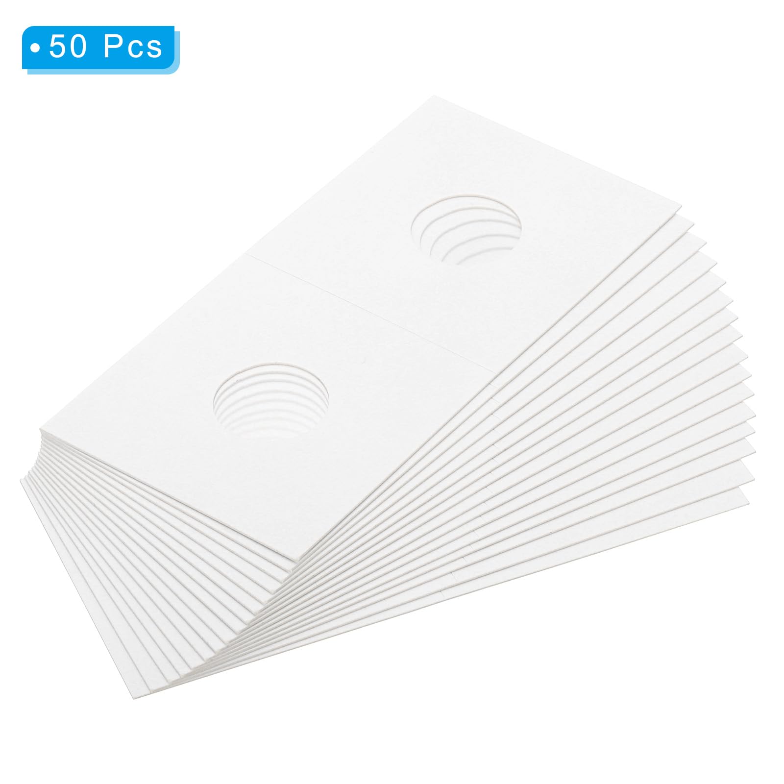 BCW Lot de 100 porte-pièces en carton pour pièces de monnaie | Protection de qualité