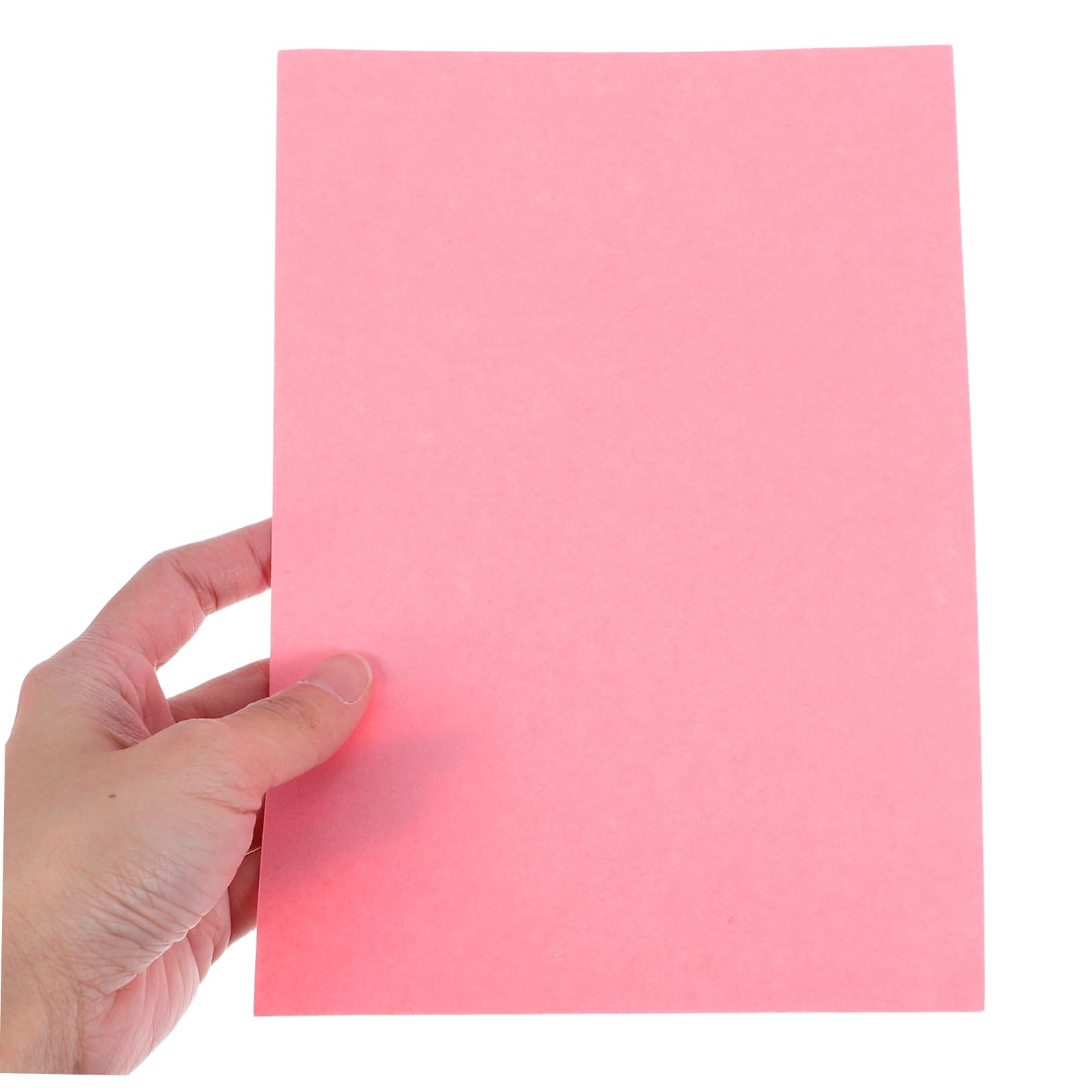 Gatuida 500piezas Papel de Impresión de Color Rosa Hojas para Copiar Papel para Documentos Manualidades y Proyectos de Bricolaje para Escuela y Oficina
