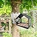 Personalized Metal Bird Feeder – Custom Last Name Outdoor Feeder, Unique Gift for Bird Lovers, Women, Men, Boyfriend, Girlfriend, Garden Decor