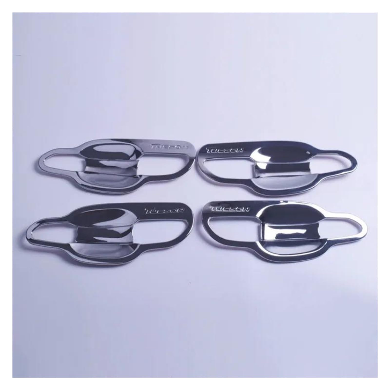 KJHOPY Car Exterior Door Handle Cover Decorative Replacement Parts for Hyundai for Tucson 2015-2020(Style 3)