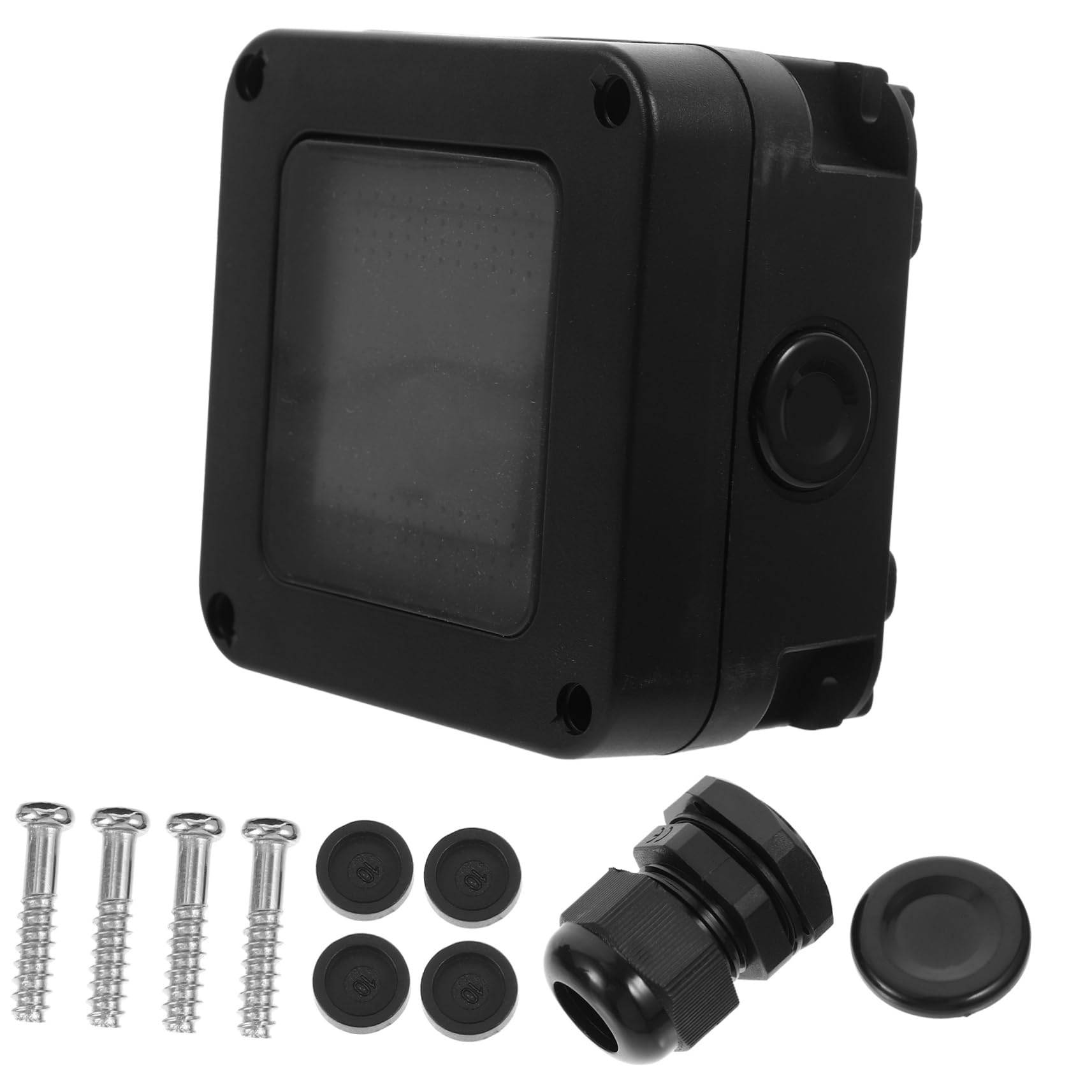 Alipis 5 Sätze Wetterfeste Außensteckdose Robuste Wandsteckdose für Badezimmer Einfache Installation Langlebig Sicher Anwendung Praktisch Schützend Outdoor Steckdosenbox
