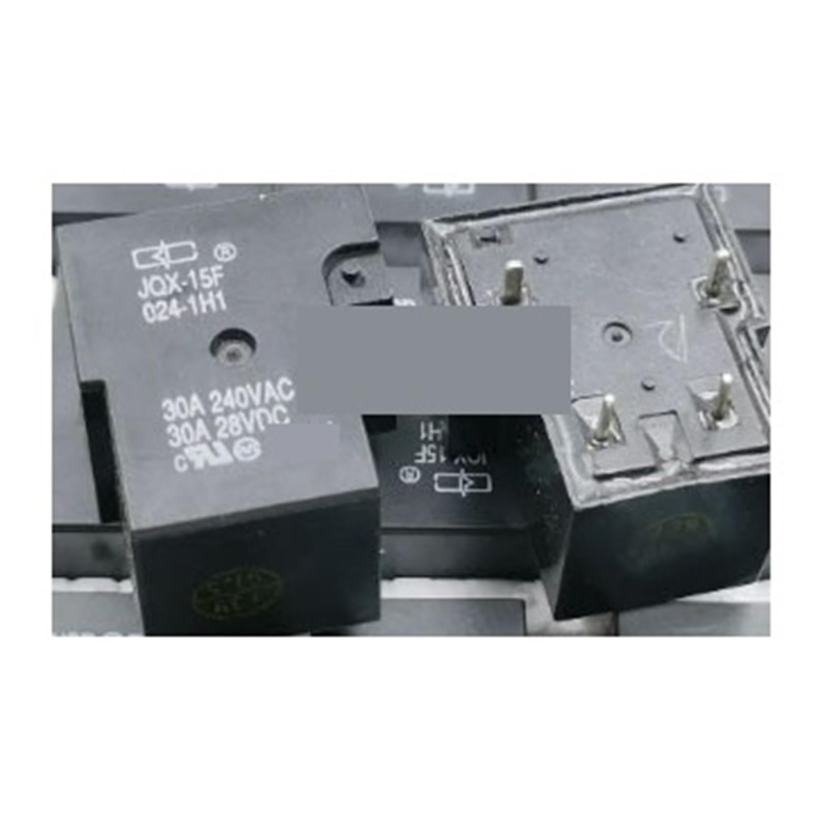 Relais électromécanique JQX-15F 024-1H1 24V 30A lot de 10 pièces