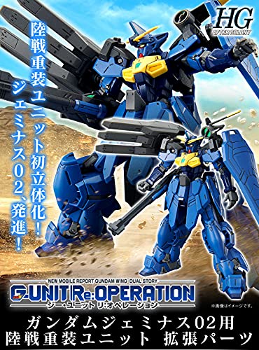 HG 1144 Ground Heavy Unit Expansion Parts para Gundam GEMINASS 02 miniatura 3