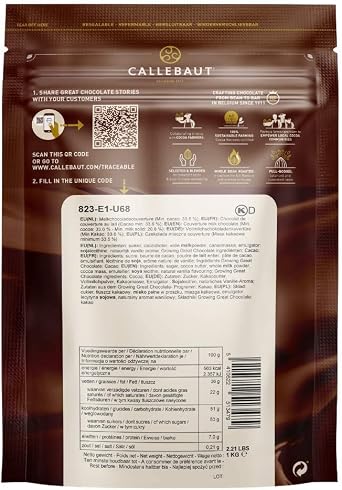 Callebaut Çikolata Wit - 1kg