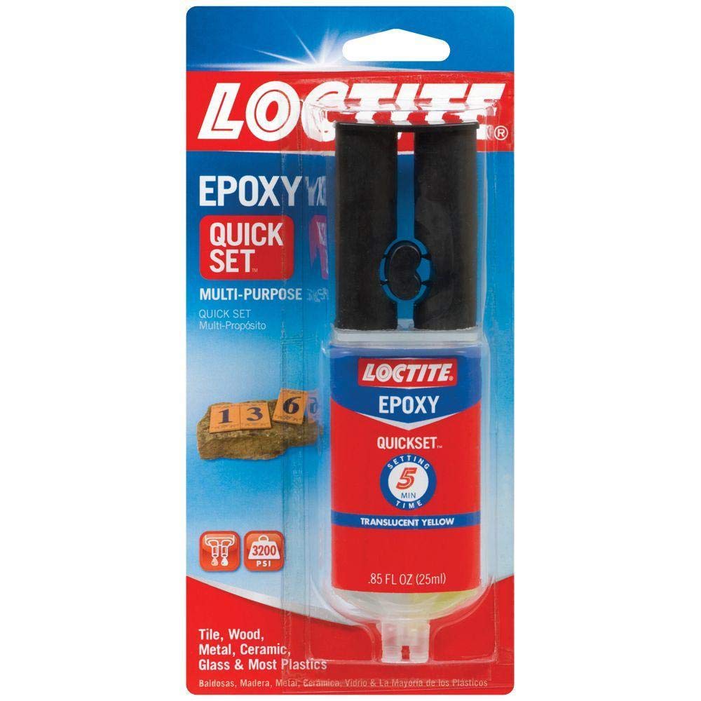 Henkel Quick Epoxy Adhesive Set, Multi-Colour, 3.68 x 9.67 x 20.29 cm