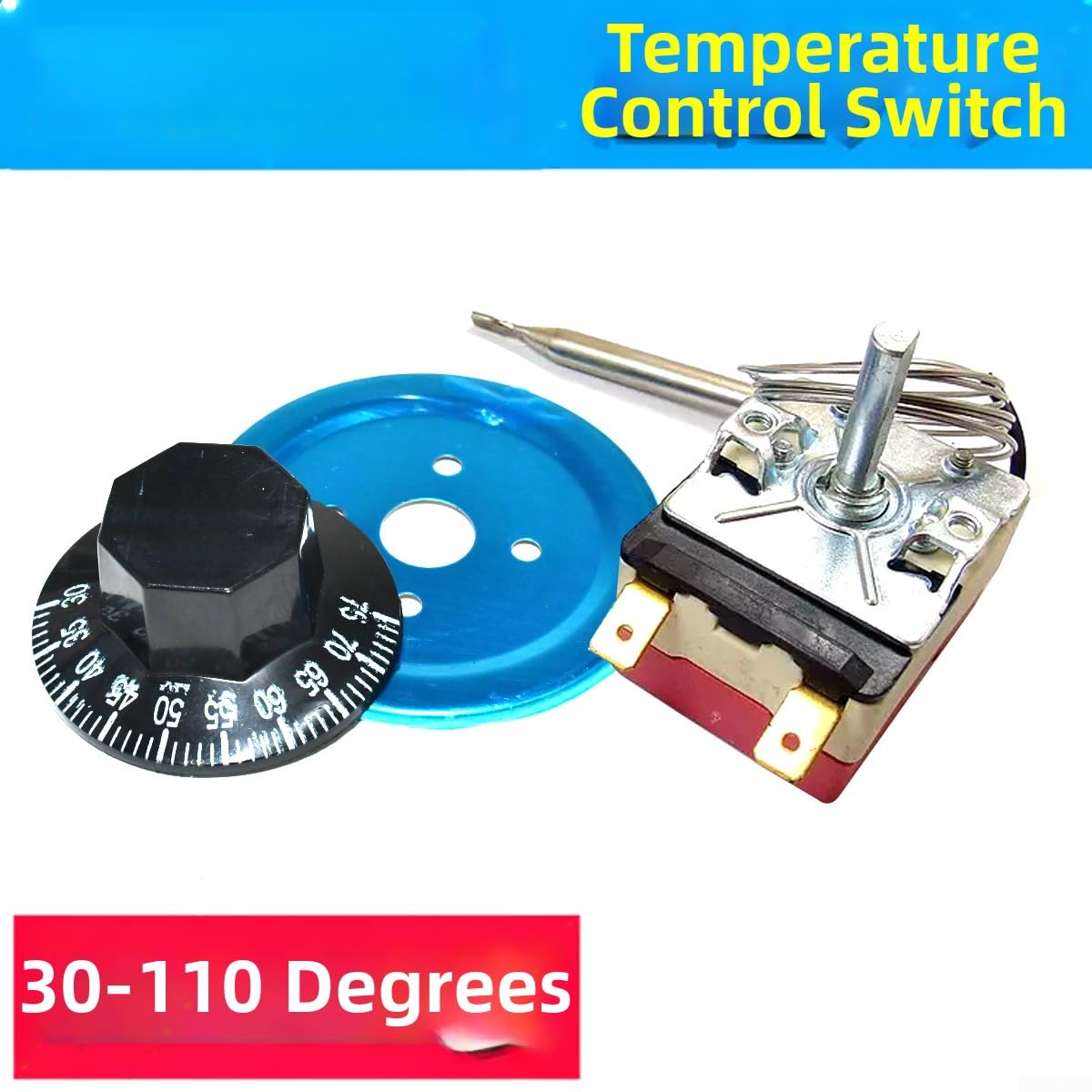 Interruptor Térmico 30-300 Grados 2 Piezas Interruptor Térmico(30-110 Degrees)