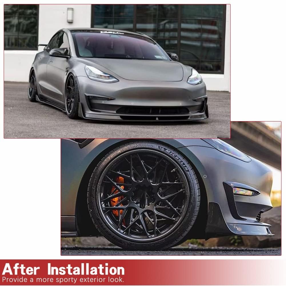 Splitser 3 Stuks Voor Tesla Voor Model 3 Sedan 2016-2021 Auto