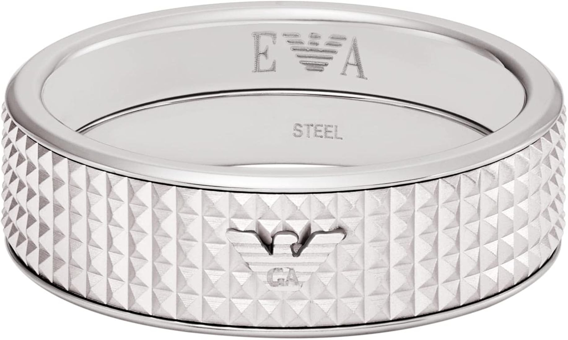 Emporio Armani Silver Ring EGS2988040 : Amazon.in: Fashion