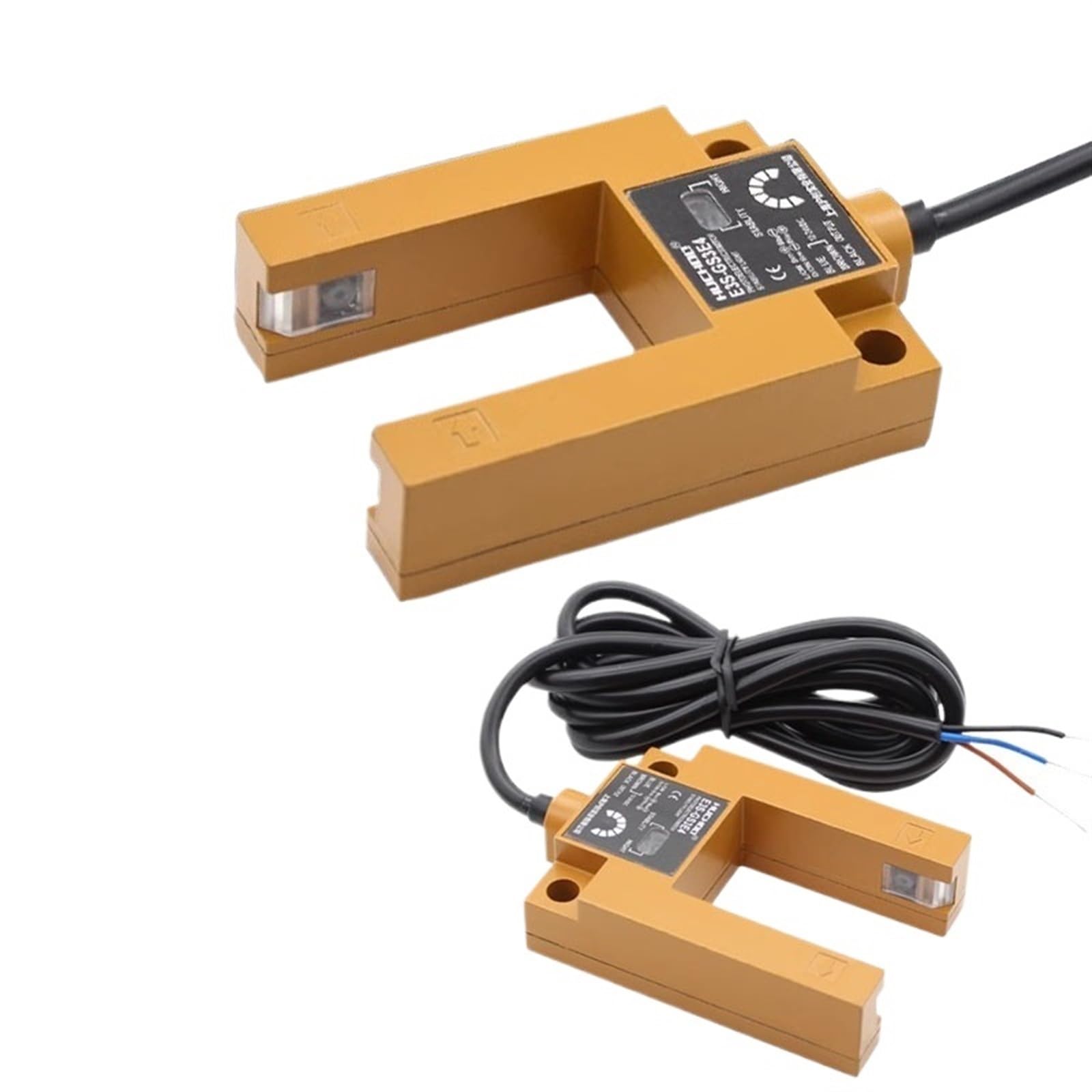 Interruptor fotoeléctrico con ranura en forma de U E3S-GS3E4 E3S-GS3B4 GS30 E3S-GS1E4 tres cables NPN PNP universal (Color : E3S-GS3E4)