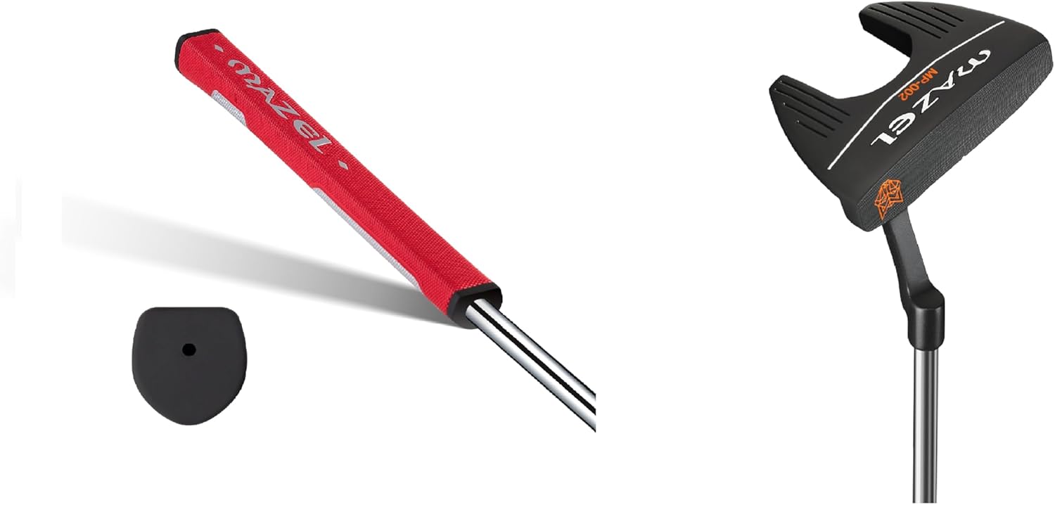 MAZEL Golf Putter Grip & Golf Putter,Bundle of 2