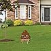 Big Dot of Happiness Scoop That Poop - Outdoor Lawn Sign - No Dog Poop Sign Yard Sign - 1 Piece