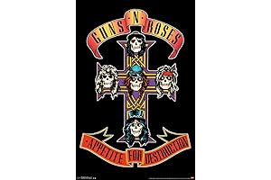 Guns N' Roses Cross Wall Poster