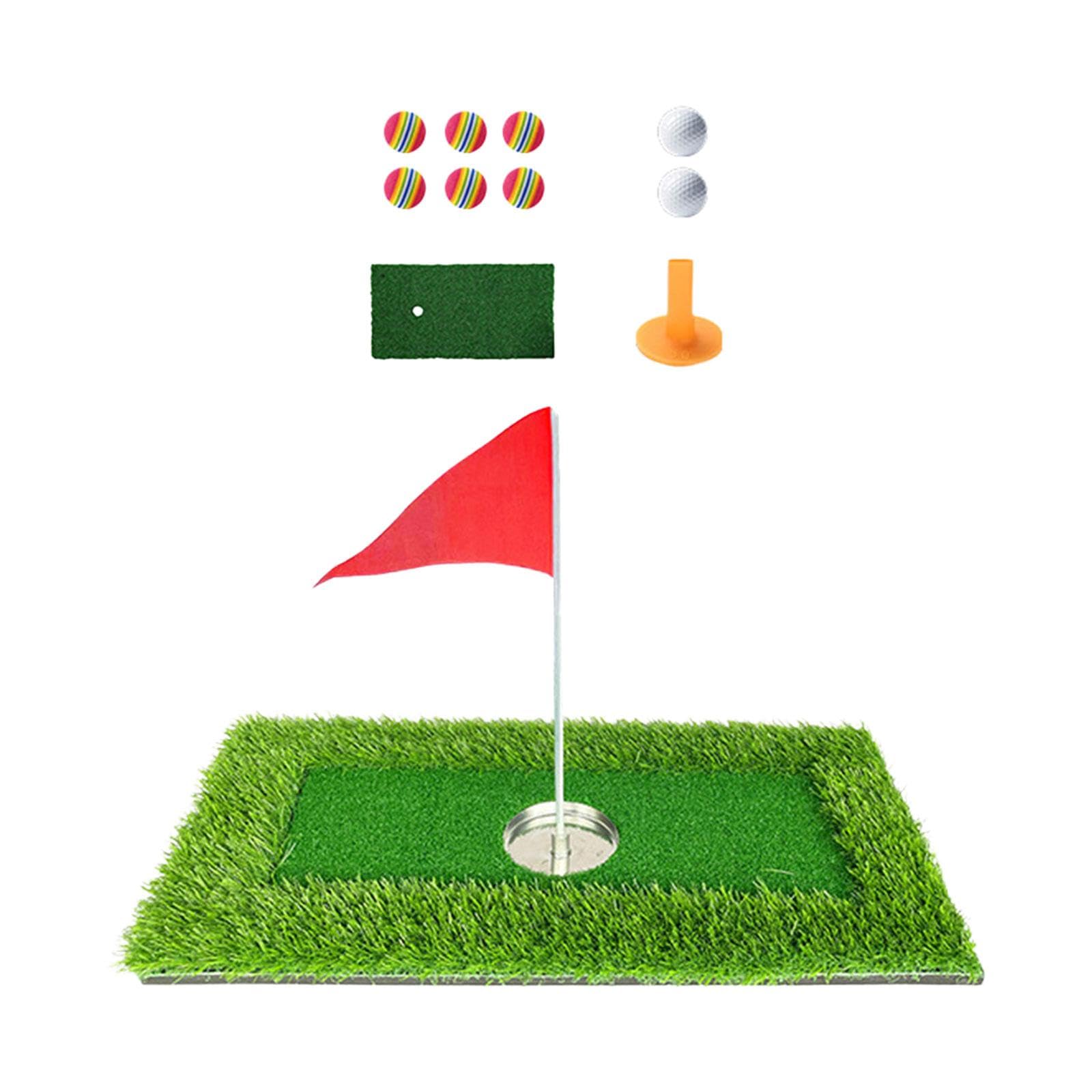 Tapis de golf flottant pour progresser au chipping et sauver vos balles
