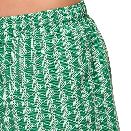 Lacoste Men's Monogram Swim Trunks3