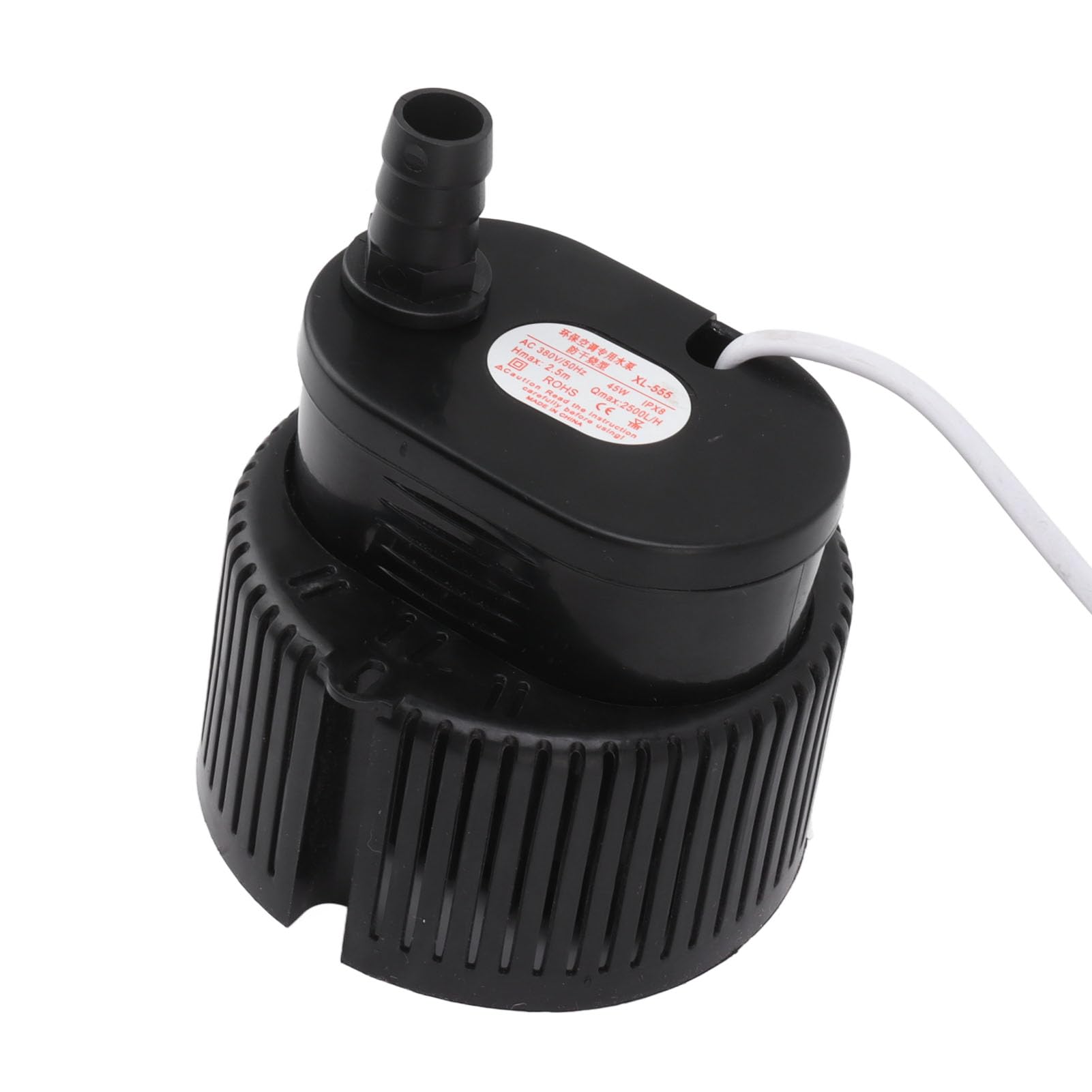 Pompa sommergibile, 45 W, 380 V, a basso rumore, prestazioni stabili, alloggiamento in plastica, pompa dell'acqua silenziosa per fontana da giardino