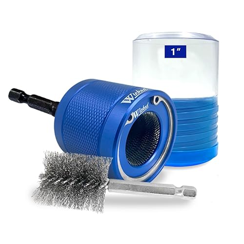 Miniatura 7 de WICKED Limpiador de tuberías de cobre de 12 pulgada y 34 pulgadas y 1 pulgada, totalmente reparable, herramienta profesional de fontanero de