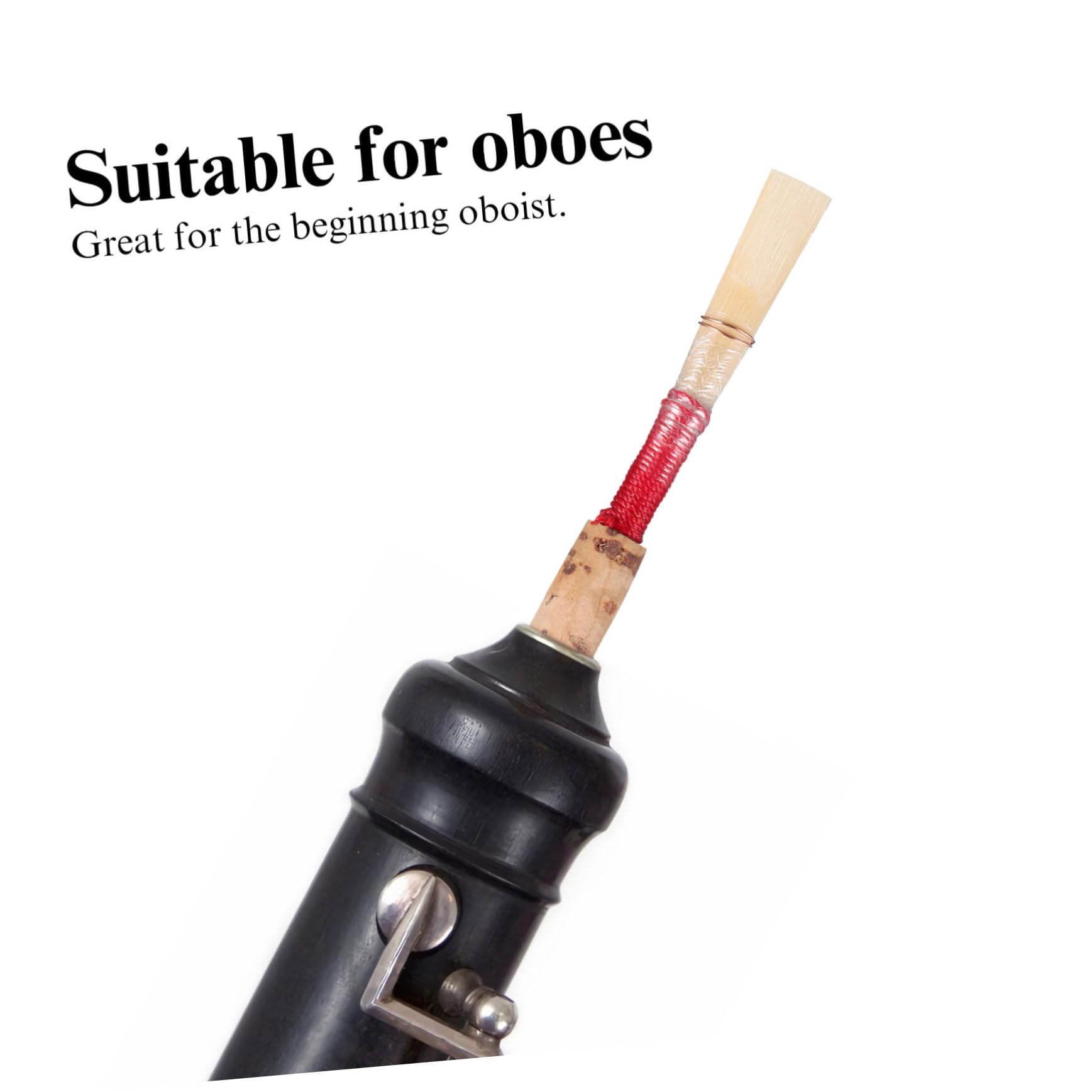 2 Stück Oboenblätter aus Bambus Strapazierfähiges Schilf Leicht zu Transportieren Oboe Zubehör für Auftritte