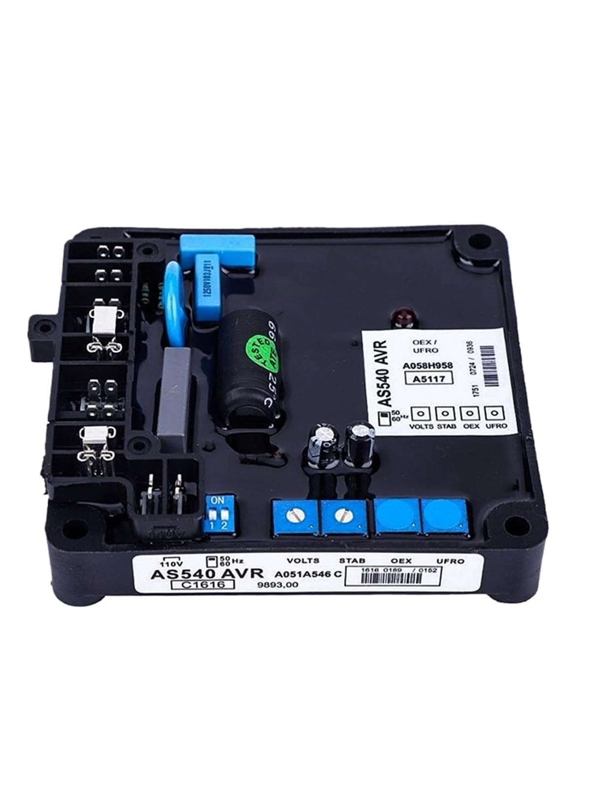 0P7BR328B 1pcs AS540 voltage regulator board brushless diesel generator set excitation AVR control(AS540 Regular version)