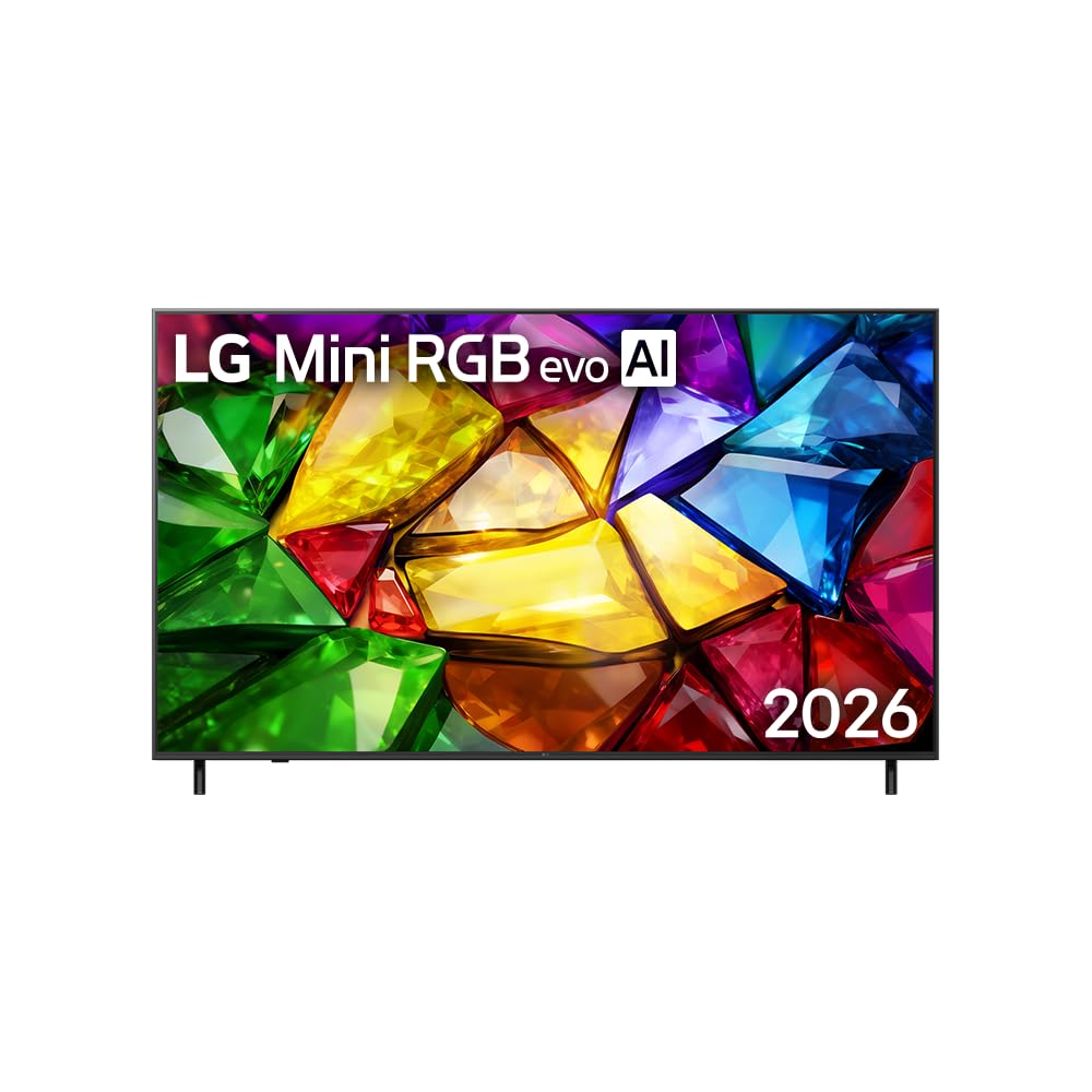 Smart TV LG Mini RGB evo AI 4K MRGB85 75 polegadas 2026
