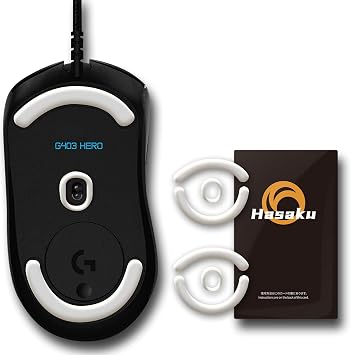 Logicool G403 G603 G703 Logitech G403 G603 G703 Gaming Mouse Compatible 2-Set Hasaku Mouse Sole Mouse Feet Slide Slide Series Round Edge Mouse Movement Improvement