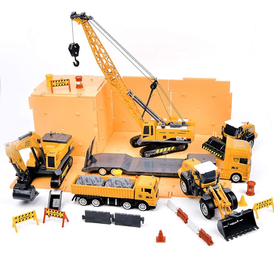 Amazon.co.jp: 建設車両 セット エンジニアリング おもちゃ