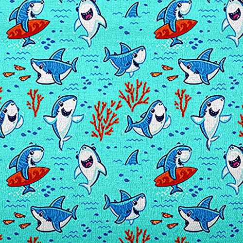 Couverture Requin en Microfibre Premium Douceur Durable - 4