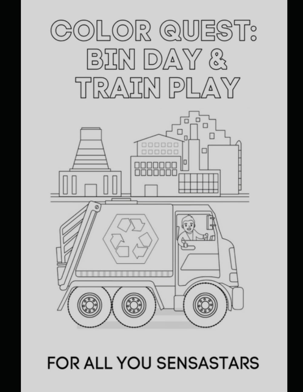 Colour Quest- Bin Day & Train Play SensaStars Edition: Neurodivergent Friendly, sensory ADHD, autism, spectrum
