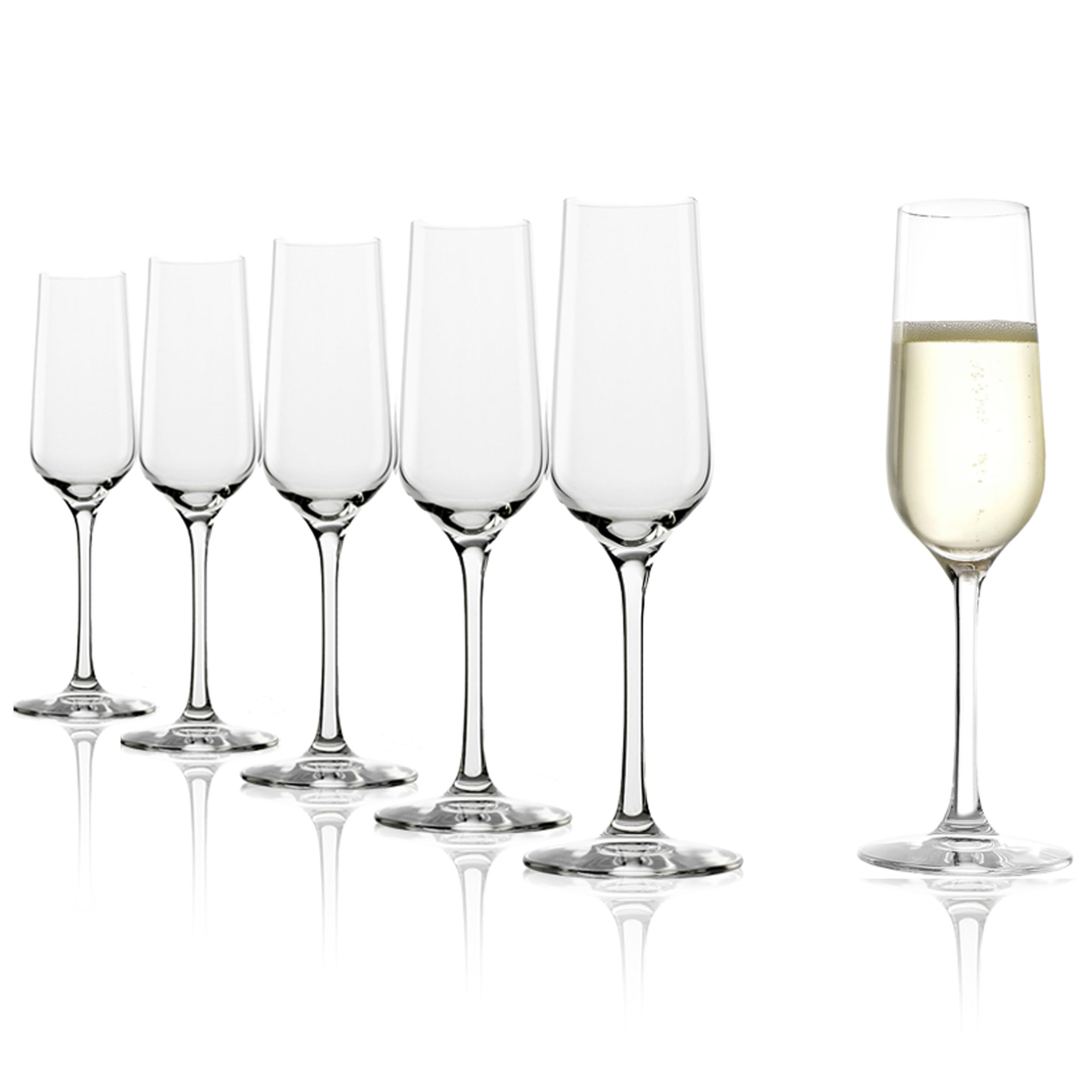 Stolzle Lausitz, Revolution - Champagne Flutes, 200ml
