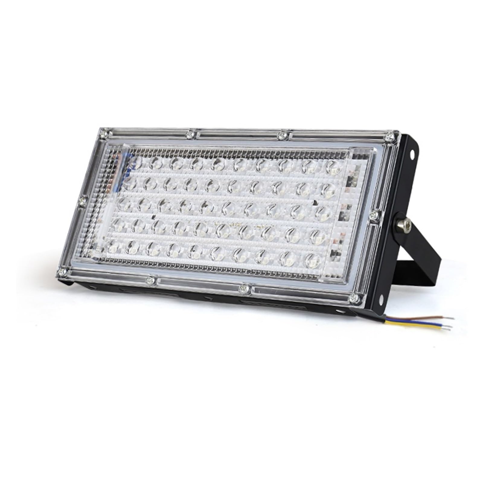 JOLIANE UV Flood Light 50W 100W 395nm 400nm Ultraviolet Fluorescent Sta Lamp for Bar Dance Party Blacklight(50W no Plug)