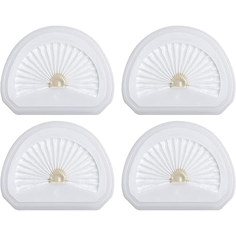 4Pack VLPF10 Vacuum Replacement Filters for Black & Decker Models
