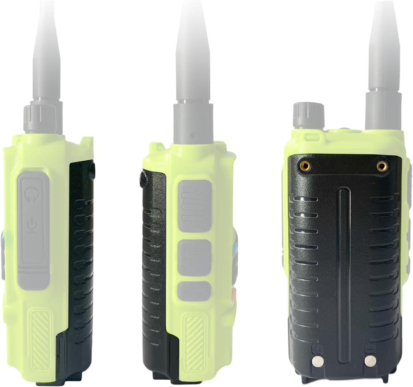 2PACKS TD-H3 Two Way Radio Battery 7.4V 2500mAh BP-3 USB-C Rechargable Replacement Li-ion Battery for TD-H8 GMRS Walkie Talkie