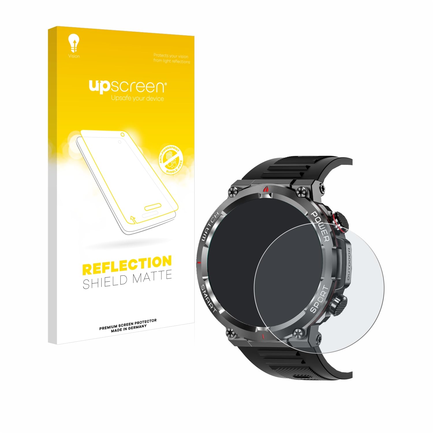upscreen Anti-Glare Screen Protector compatible with Iowodo 50W 1.39