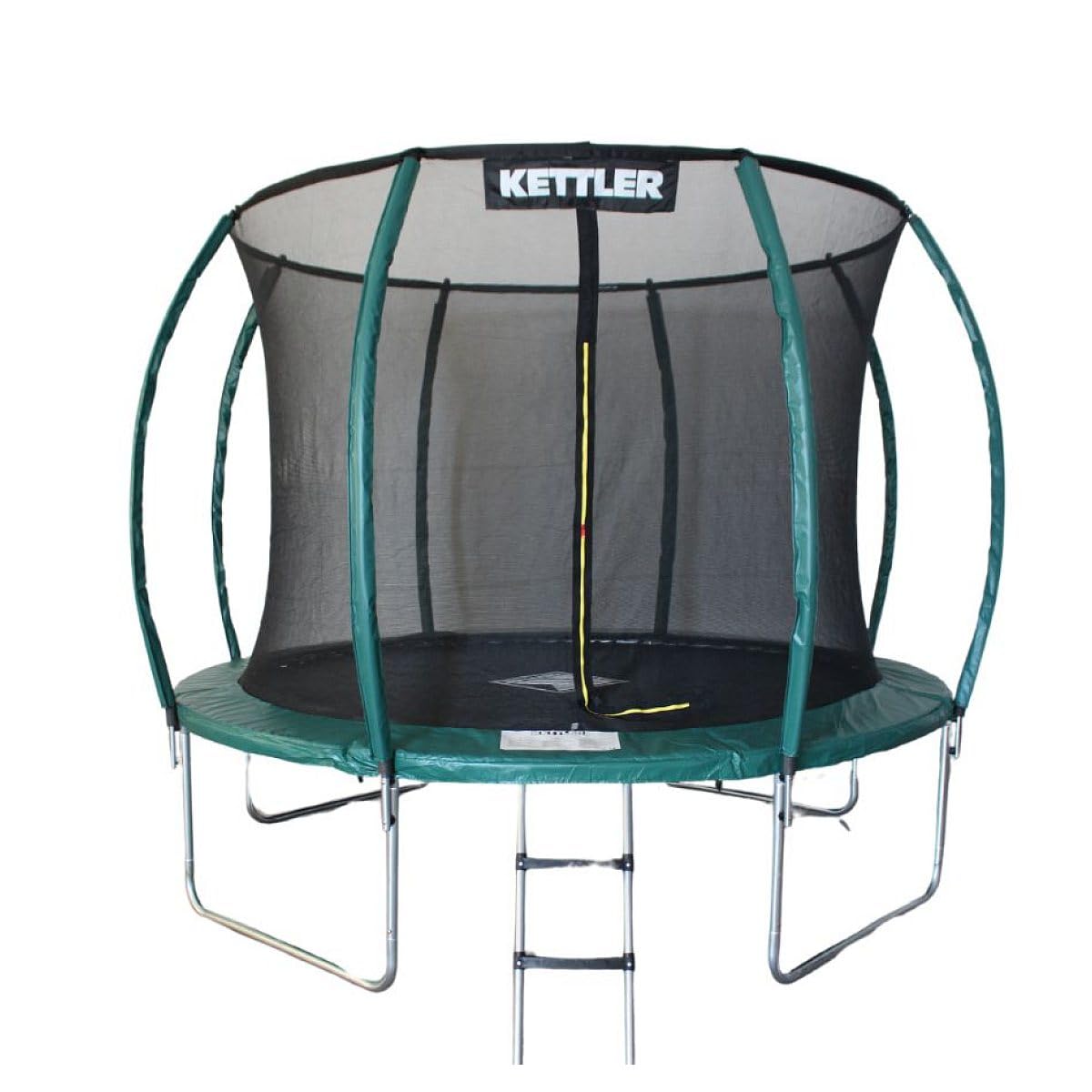 KETTLER Trampolino da giardino Jump 305, Ø 305 cm, con rete di sicurezza, per bambini e adulti
