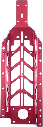 Miniatura 6 de Chasis principal de aleación Lightened fit 15 HPI ROVAN KM Baja RV KM 5B 5T 5SC (rojo)