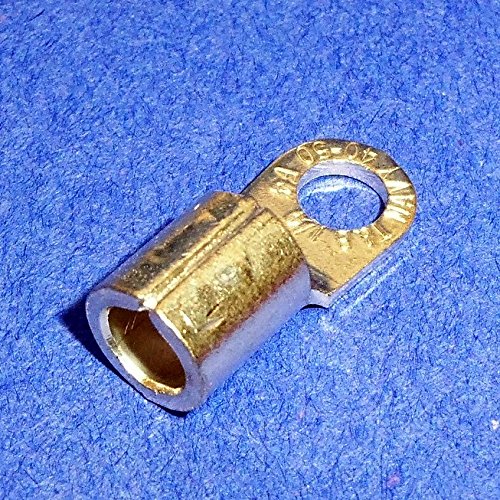 THOMAS AND BETTS 8AWG RING TERMINALS F414 *NEW IN BOX, LOT OF 18