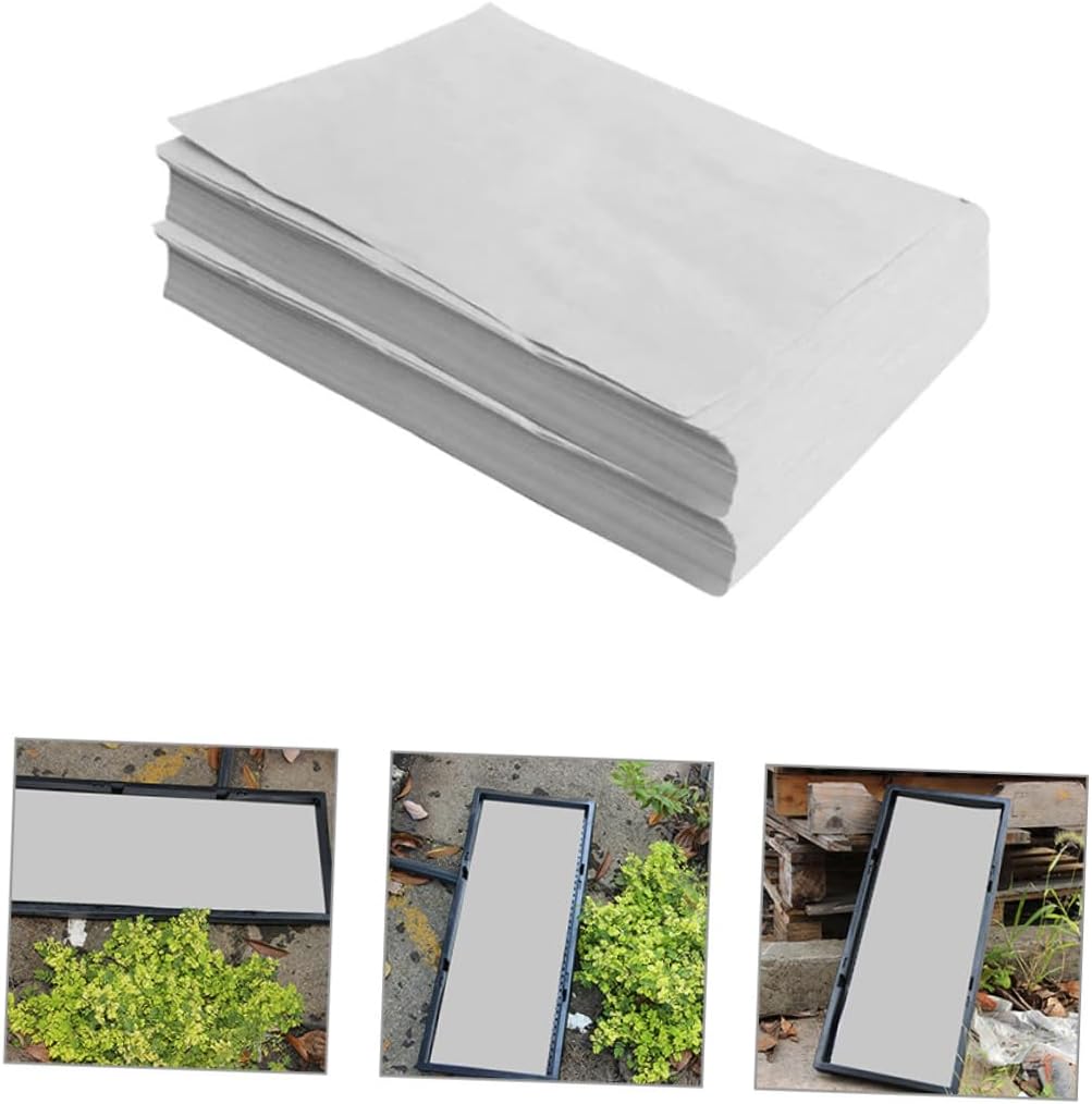 ORFOFE 200sheets Vegetable Growing Paper Seedling Paper Germinable Biodegradable for Plant Germination Tray Greenhouse Supplies