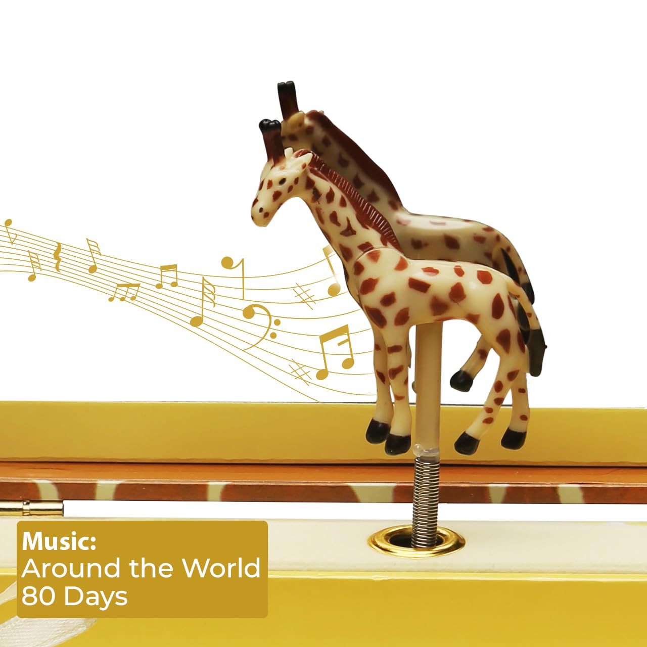 Amazon.com: Enchantmints Giraffe Musical Jewelry Box Giraffe Spins